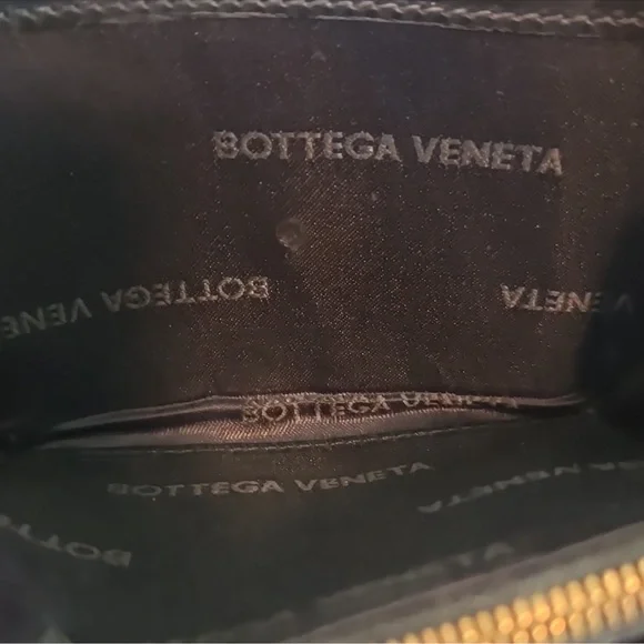 Bottega Veneta Monogram BV Rare Vintage Wallet Canvas Leather Trim. NO CALLOUTS - Picture 3 of 12